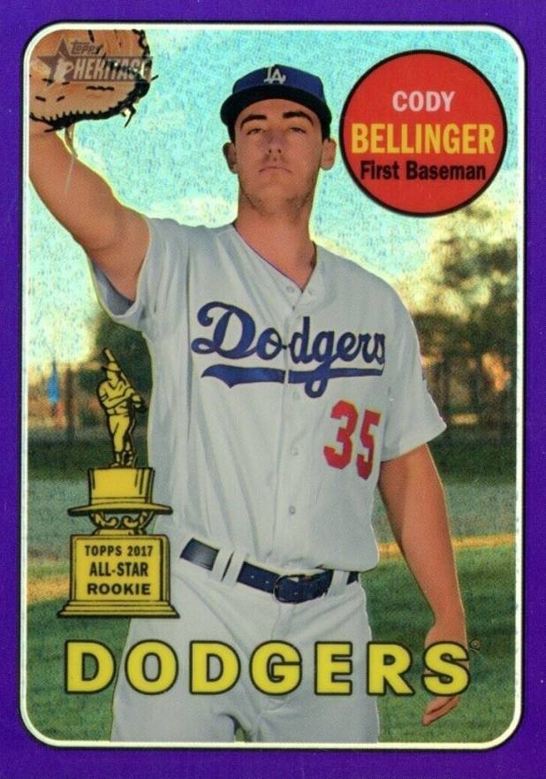 2018 Topps Heritage  Cody Bellinger #150 Baseball Card