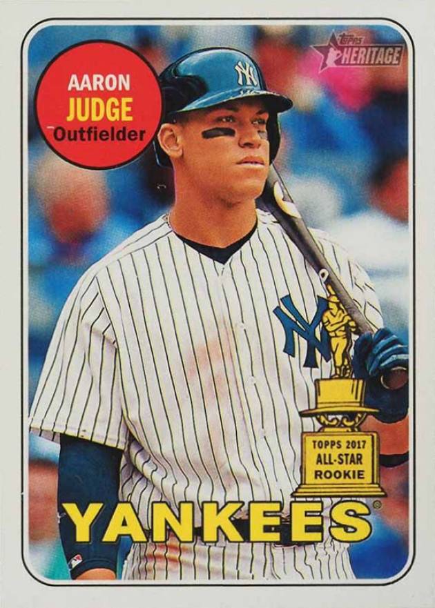 2018 Topps Heritage  Aaron Judge #25 Baseball Card