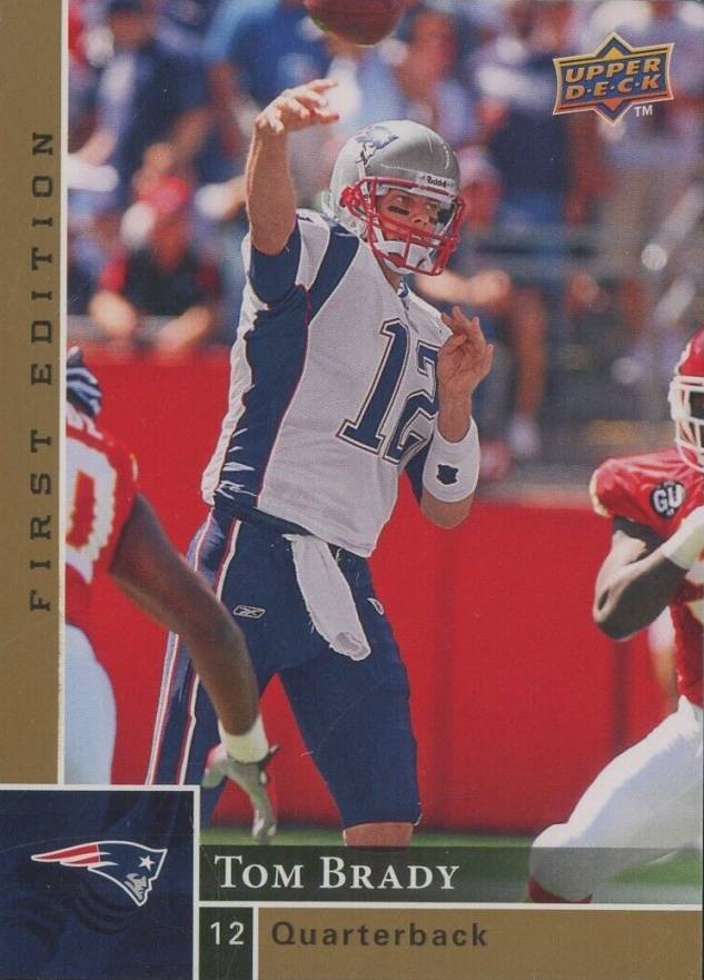 2009 Upper Deck First Edition Tom Brady #88 Football Card