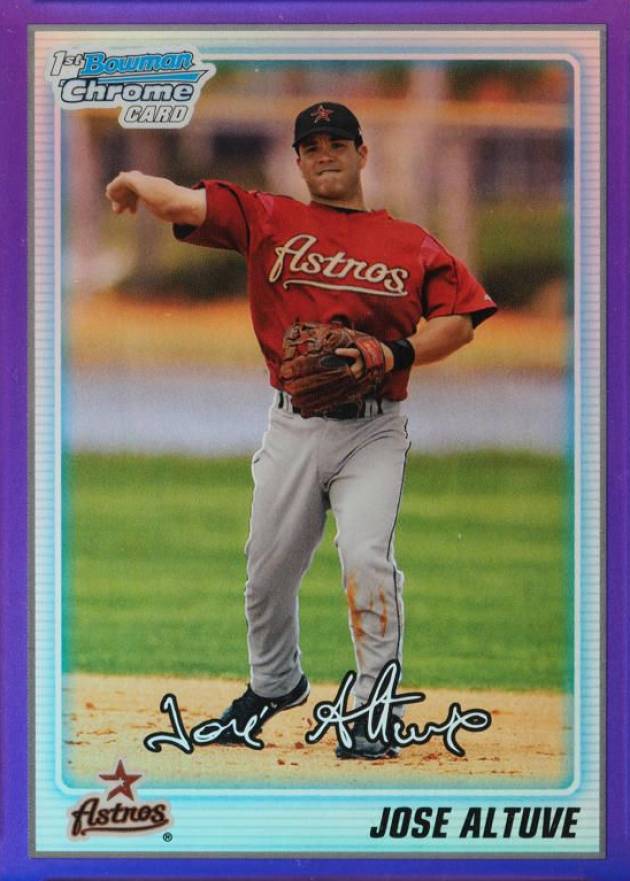 2010 Bowman Chrome Prospects Jose Altuve #BCP137 Baseball Card