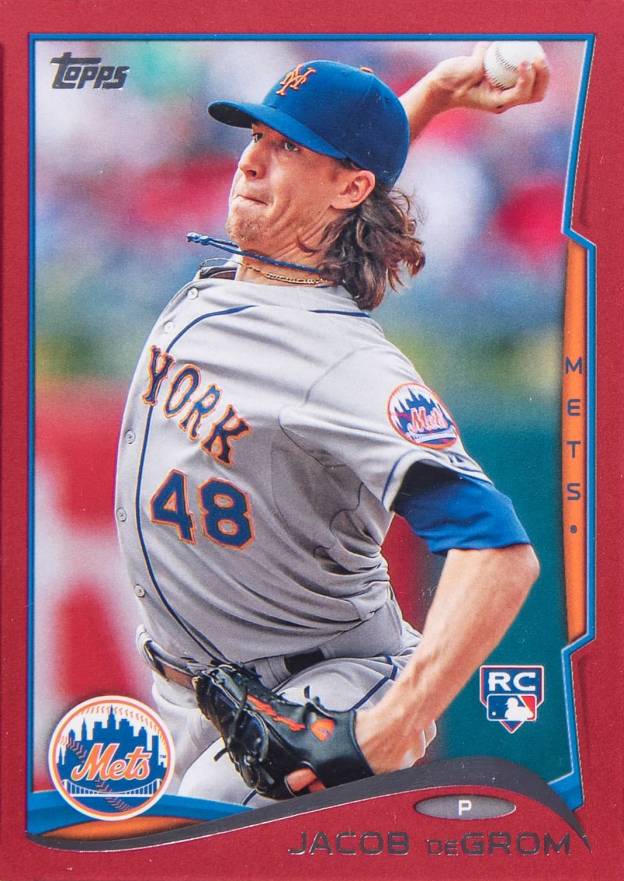 2014 Topps Update Jacob DeGrom #US50 Baseball Card