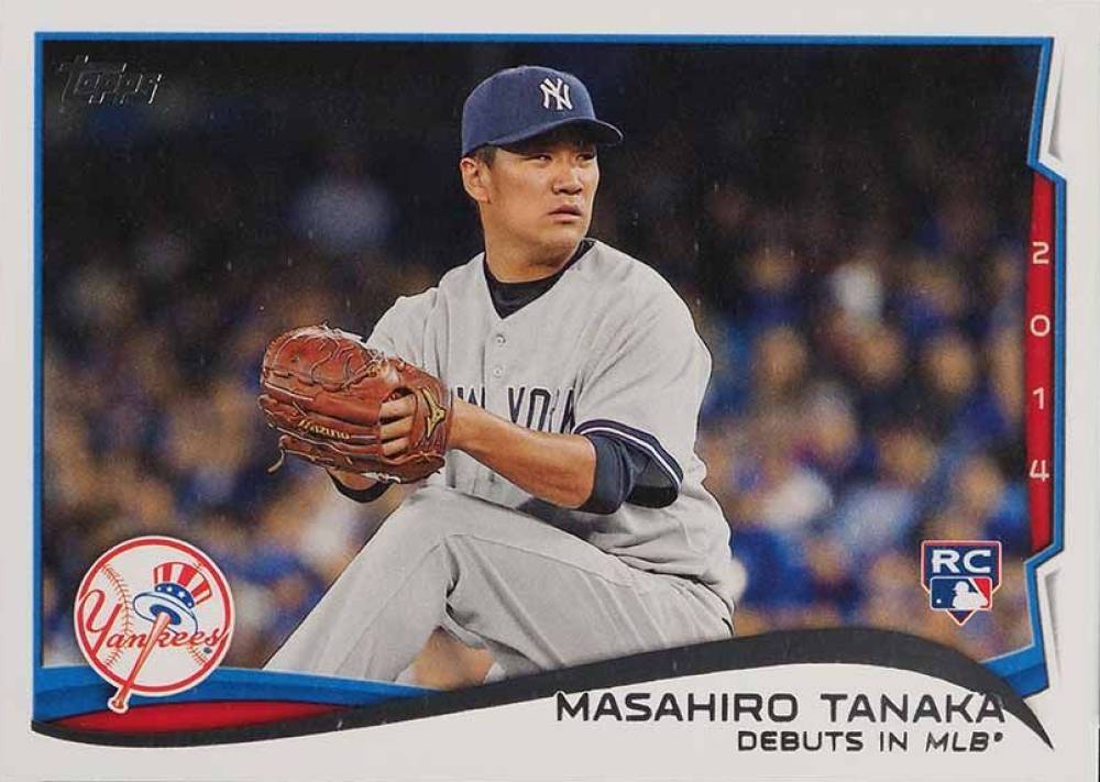 2014 Topps Update Masahiro Tanaka #US200 Baseball Card