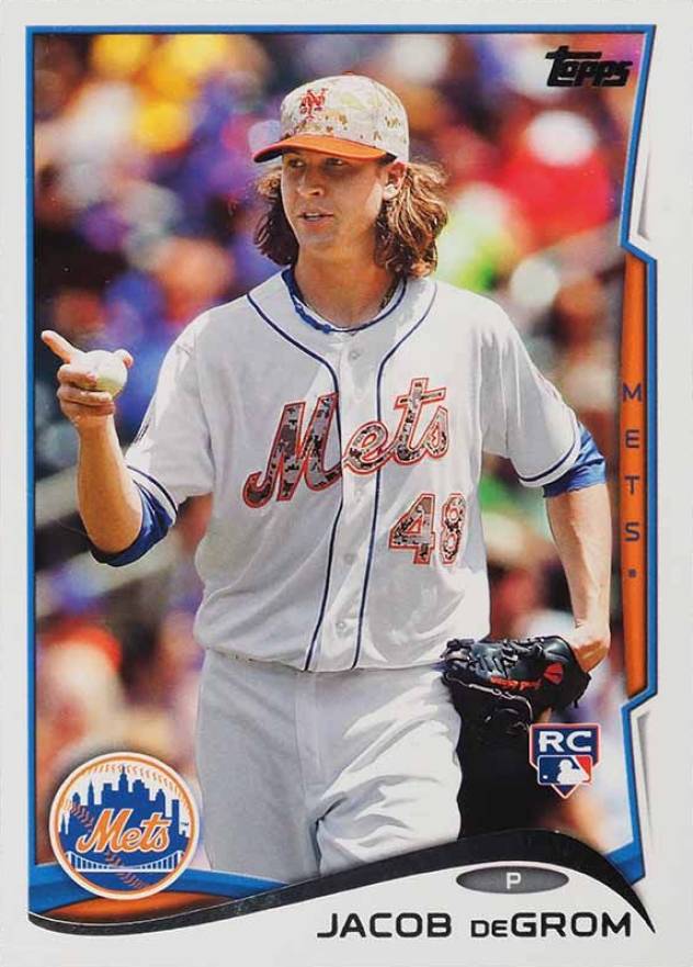 2014 Topps Update Jacob DeGrom #US50 Baseball Card