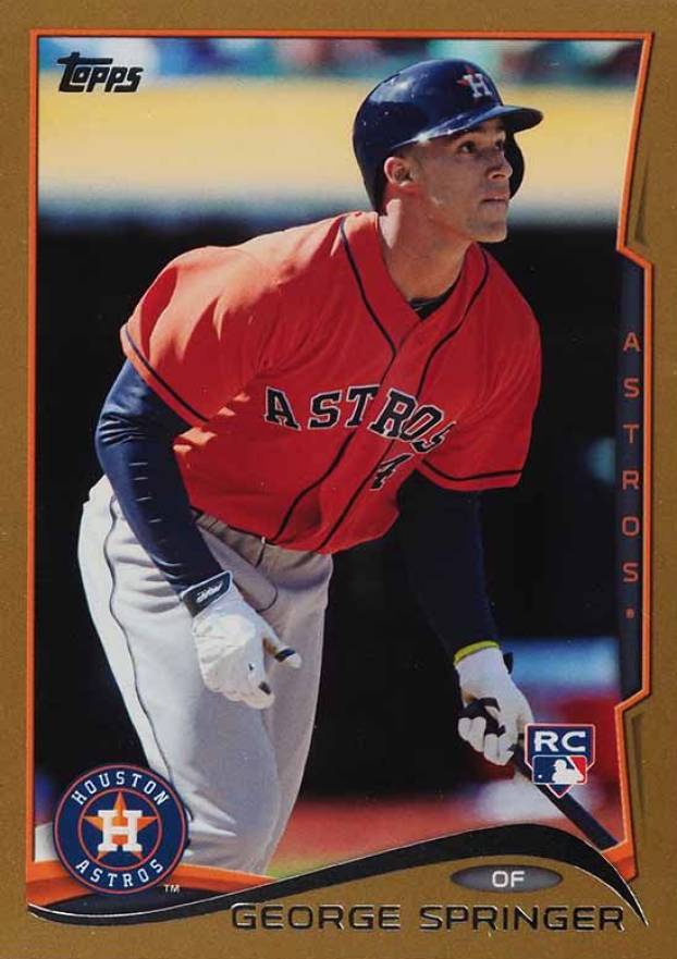 2014 Topps Update George Springer #US10 Baseball Card