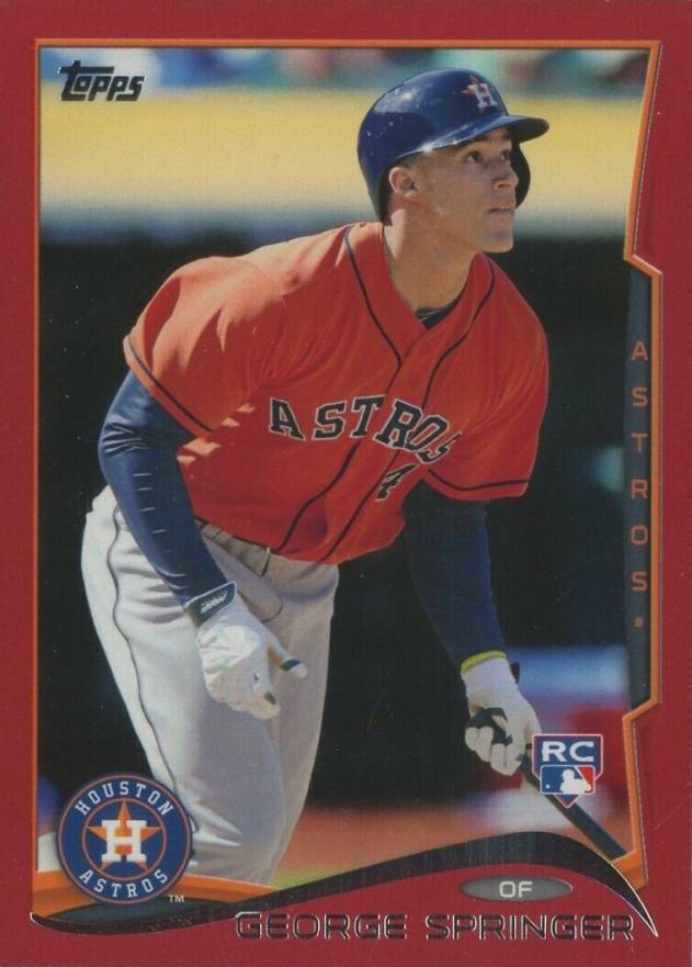 2014 Topps Update George Springer #US10 Baseball Card