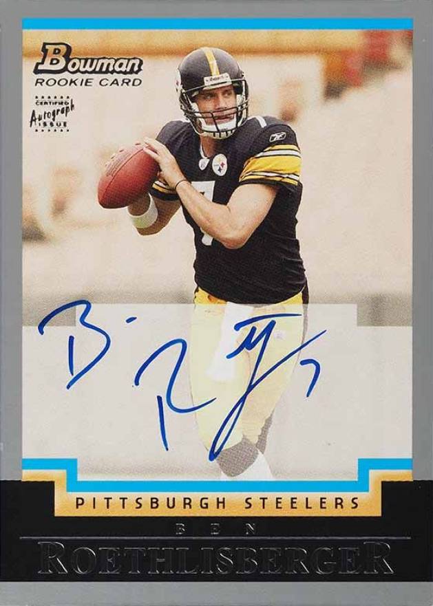 2004 Bowman Ben Roethlisberger #114 Football Card