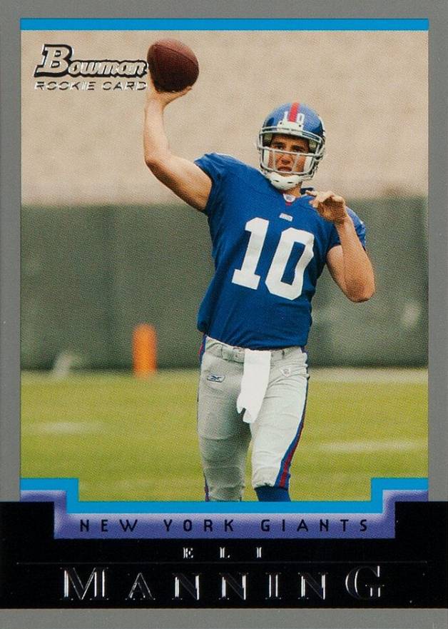 2004 Bowman Eli Manning #111 Football Card