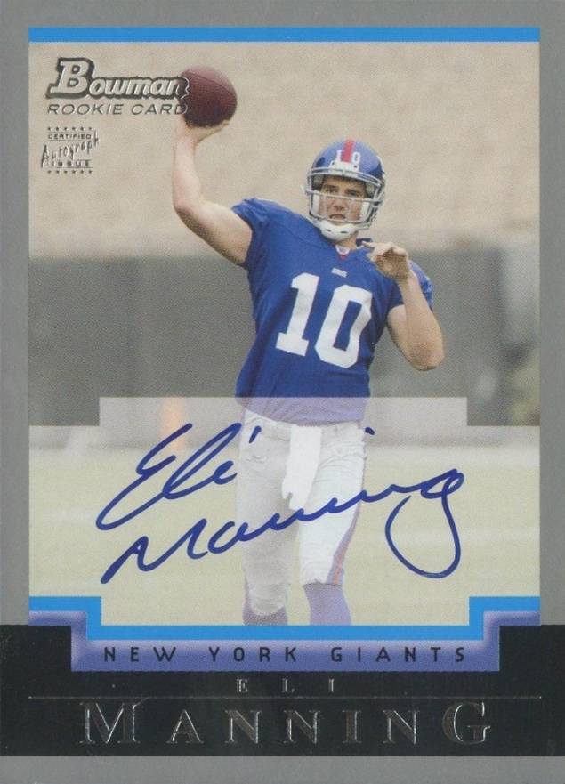 2004 Bowman Eli Manning #111 Football Card