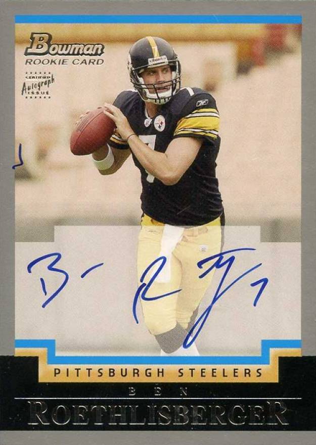 2004 Bowman Ben Roethlisberger #114 Football Card