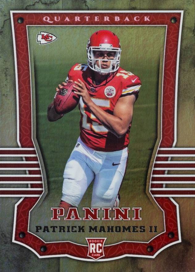 2017 Panini Patrick Mahomes II #104 Football Card