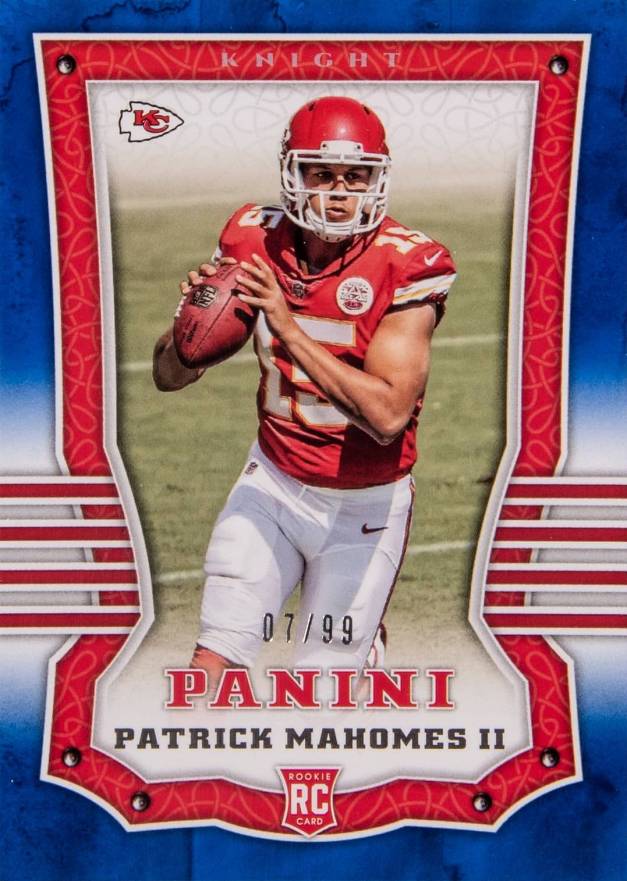 2017 Panini Patrick Mahomes II #104 Football Card