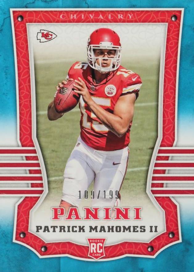 2017 Panini Patrick Mahomes II #104 Football Card