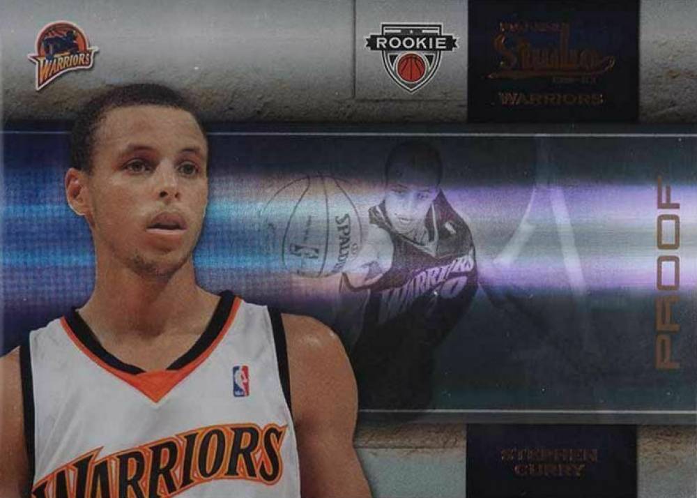 2009 Panini Studio Stephen Curry #129 Basketball Card