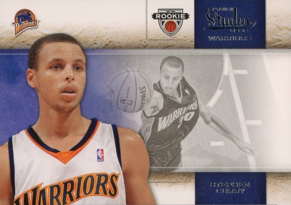 2009 Panini Studio Stephen Curry #129 Basketball Card