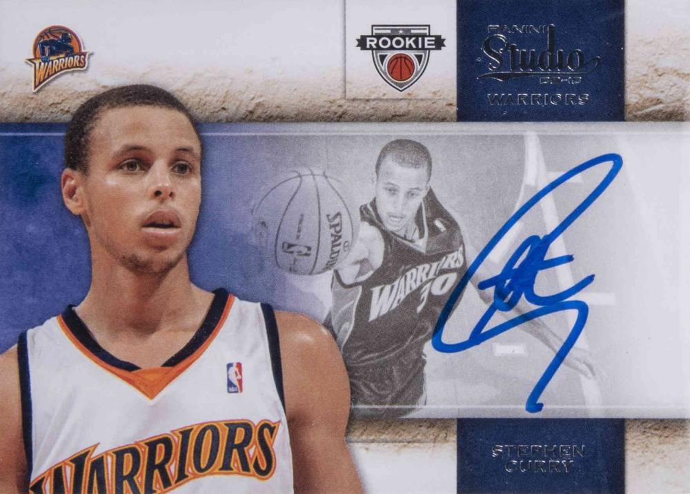 2009 Panini Studio Stephen Curry #129 Basketball Card