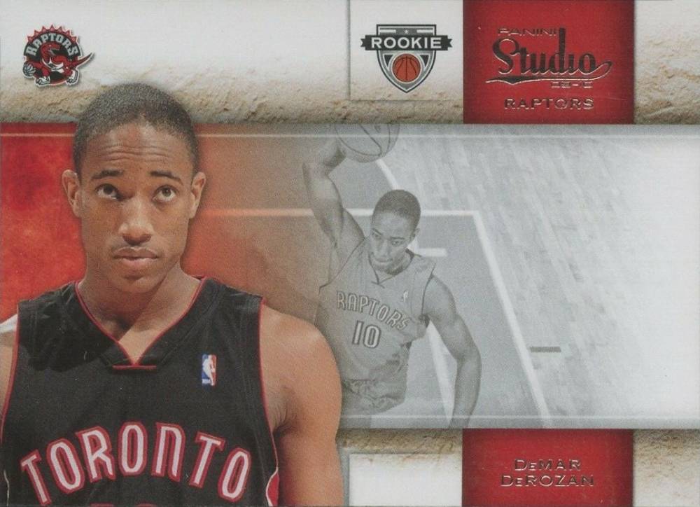 2009 Panini Studio DeMar DeRozan #148 Basketball Card