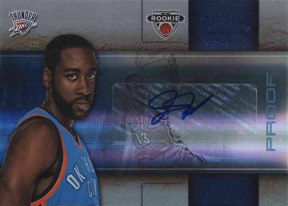 2009 Panini Studio James Harden #135 Basketball Card