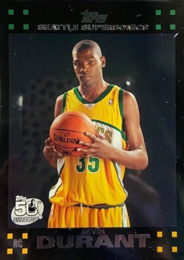 2007 Topps Kevin Durant #112 Basketball Card