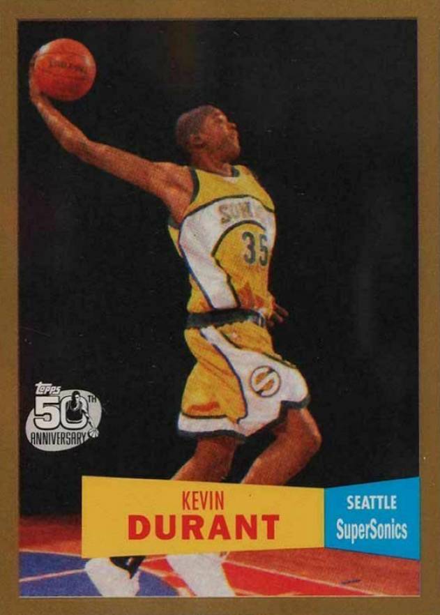 2007 Topps Kevin Durant #112 Basketball Card