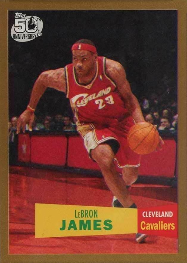 2007 Topps LeBron James #23 Basketball Card