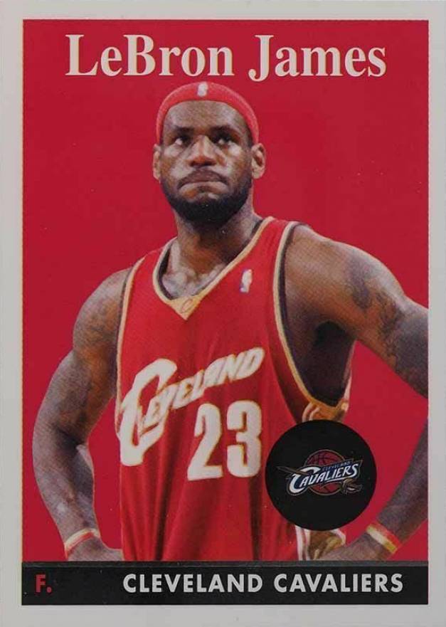 2008 Topps LeBron James #23 Basketball Card