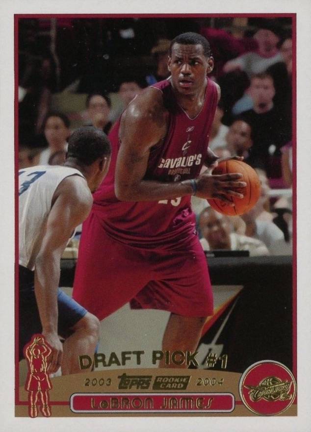 2003 Topps LeBron James #221 Basketball Card