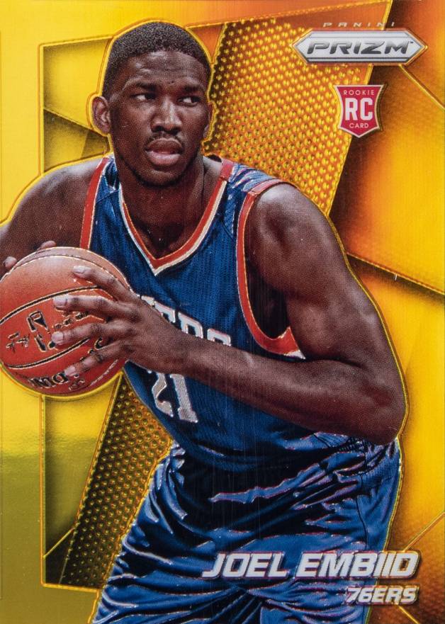 2014 Panini Prizm Joel Embiid #253 Basketball Card