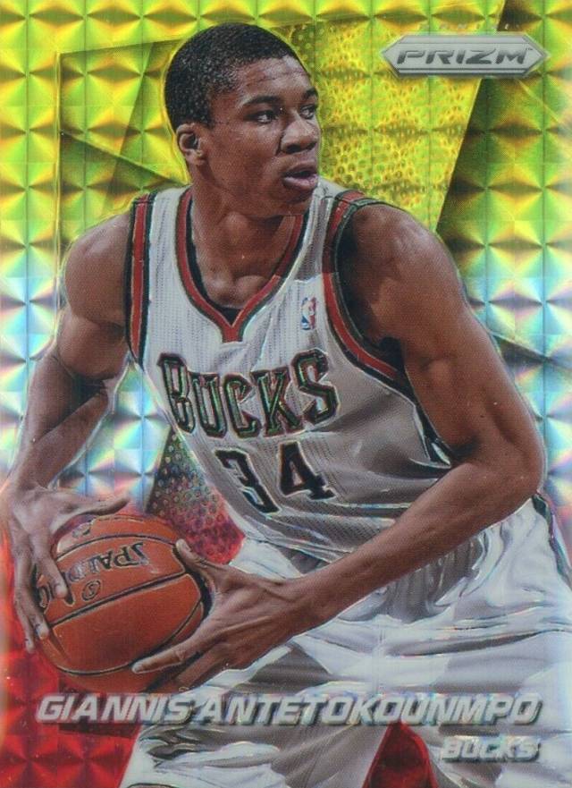 2014 Panini Prizm Giannis Antetokounmpo #73 Basketball Card