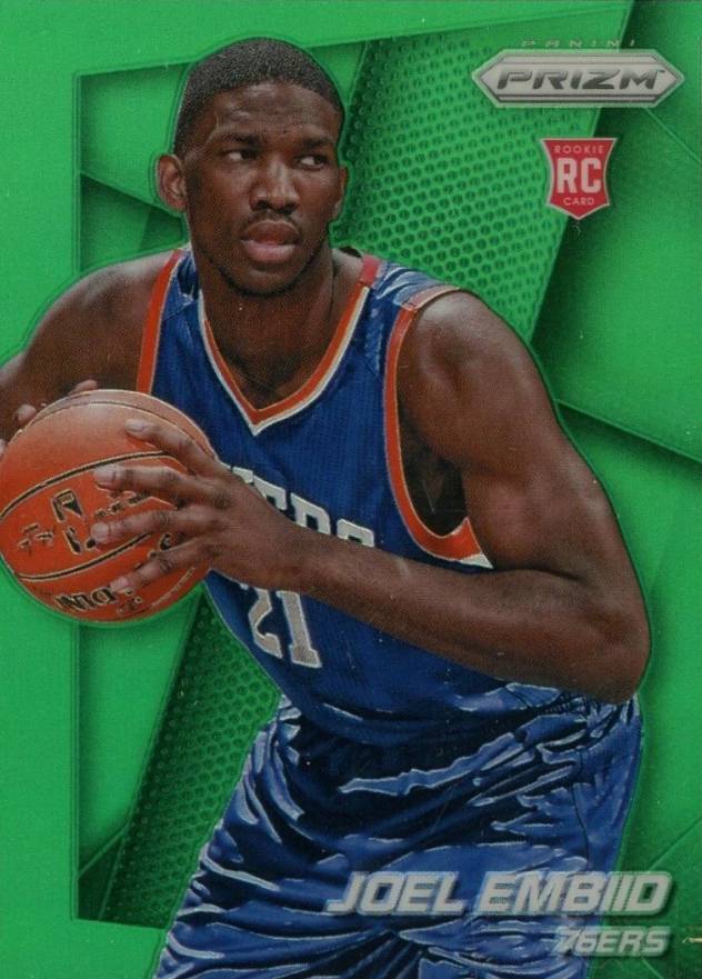 2014 Panini Prizm Joel Embiid #253 Basketball Card