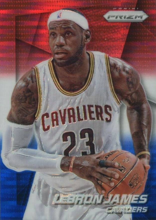 2014 Panini Prizm LeBron James #48 Basketball Card