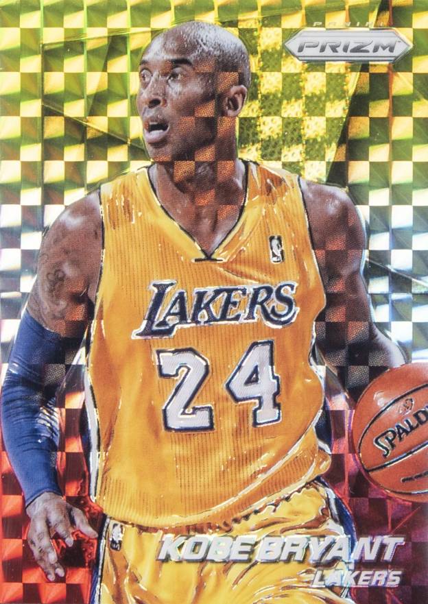 2014 Panini Prizm Kobe Bryant #136 Basketball Card