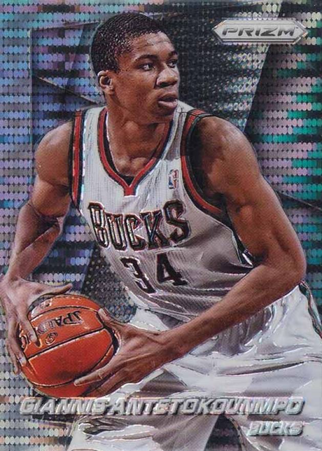 2014 Panini Prizm Giannis Antetokounmpo #73 Basketball Card