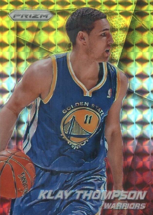 2014 Panini Prizm Klay Thompson #126 Basketball Card