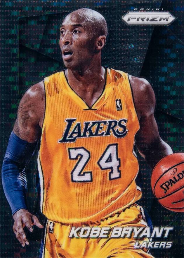 2014 Panini Prizm Kobe Bryant #136 Basketball Card