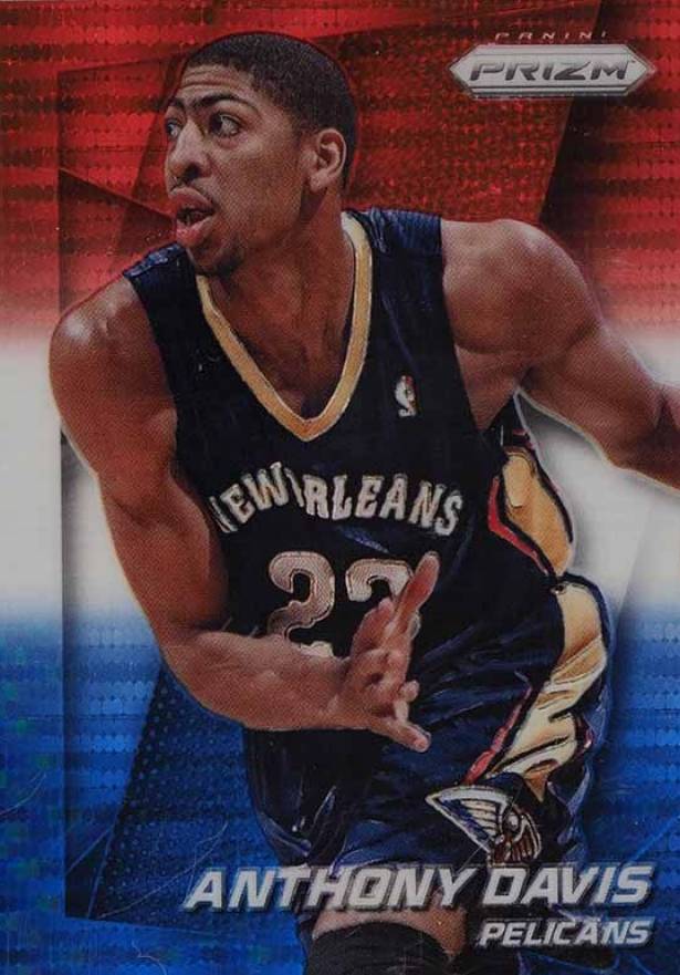 2014 Panini Prizm Anthony Davis #107 Basketball Card