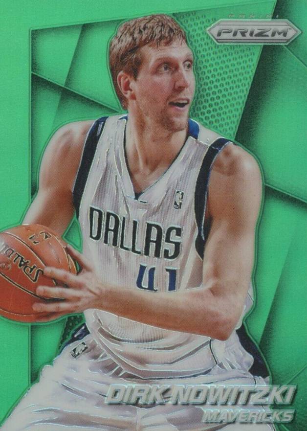 2014 Panini Prizm Dirk Nowitzki #121 Basketball Card