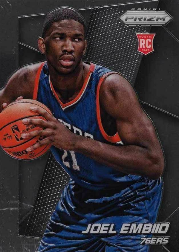 2014 Panini Prizm Joel Embiid #253 Basketball Card