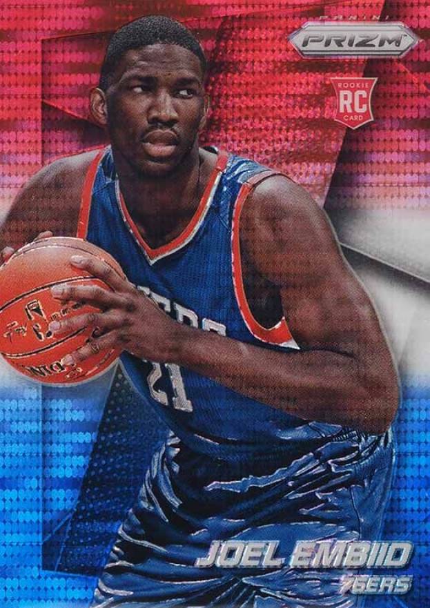 2014 Panini Prizm Joel Embiid #253 Basketball Card