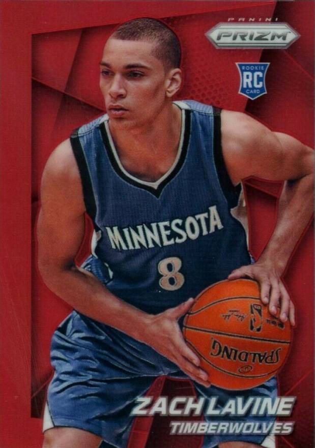 2014 Panini Prizm Zach LaVine #262 Basketball Card