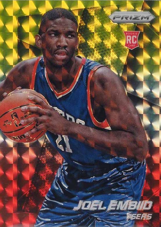 2014 Panini Prizm Joel Embiid #253 Basketball Card