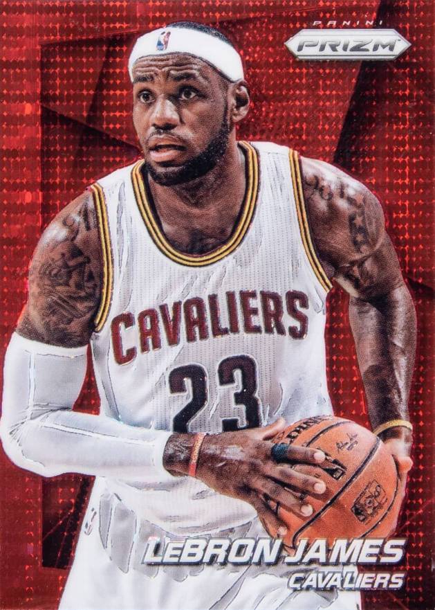 2014 Panini Prizm LeBron James #48 Basketball Card