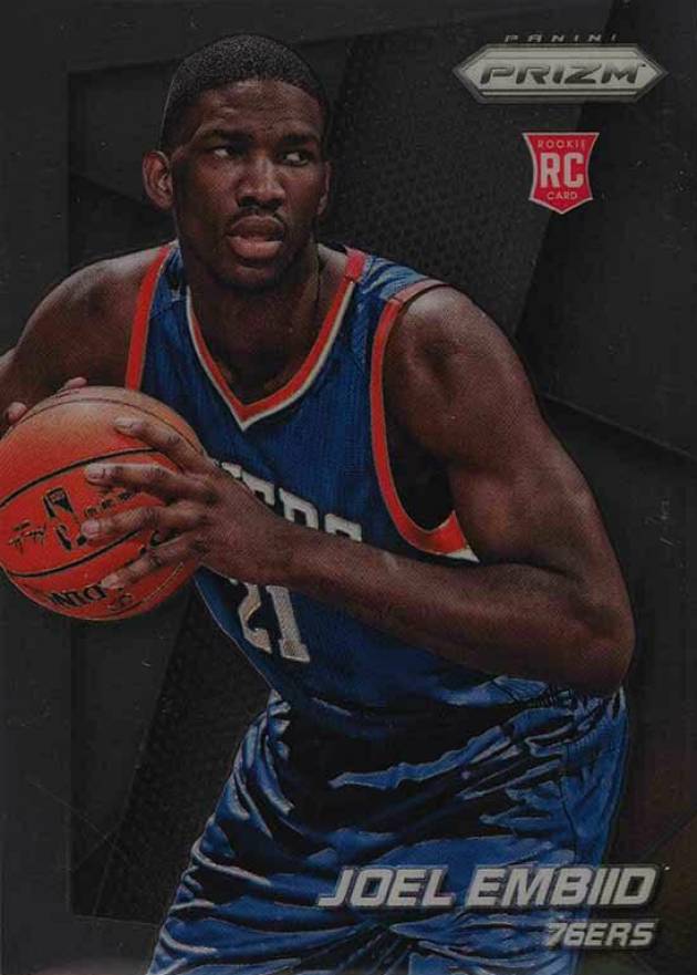 2014 Panini Prizm Joel Embiid #253 Basketball Card