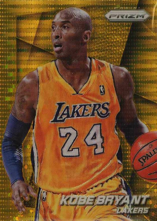 2014 Panini Prizm Kobe Bryant #136 Basketball Card