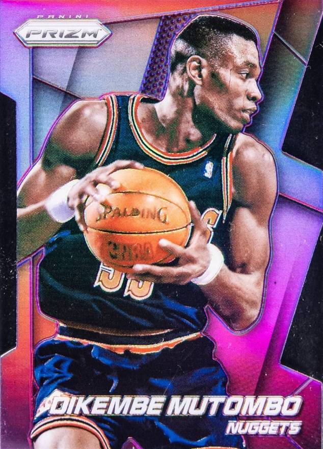 2014 Panini Prizm Dikembe Mutombo #160 Basketball Card