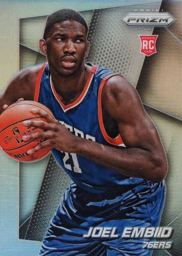 2014 Panini Prizm Joel Embiid #253 Basketball Card