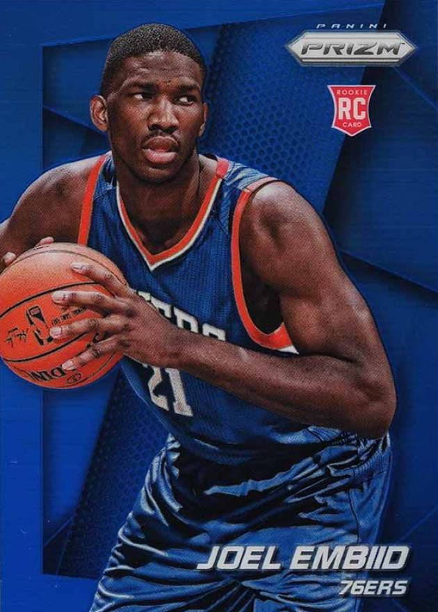 2014 Panini Prizm Joel Embiid #253 Basketball Card