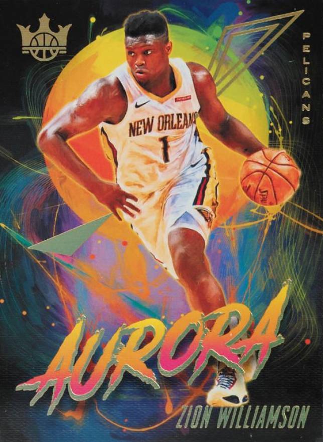 2019 Panini Court Kings Aurora Zion Williamson #1 Basketball Card