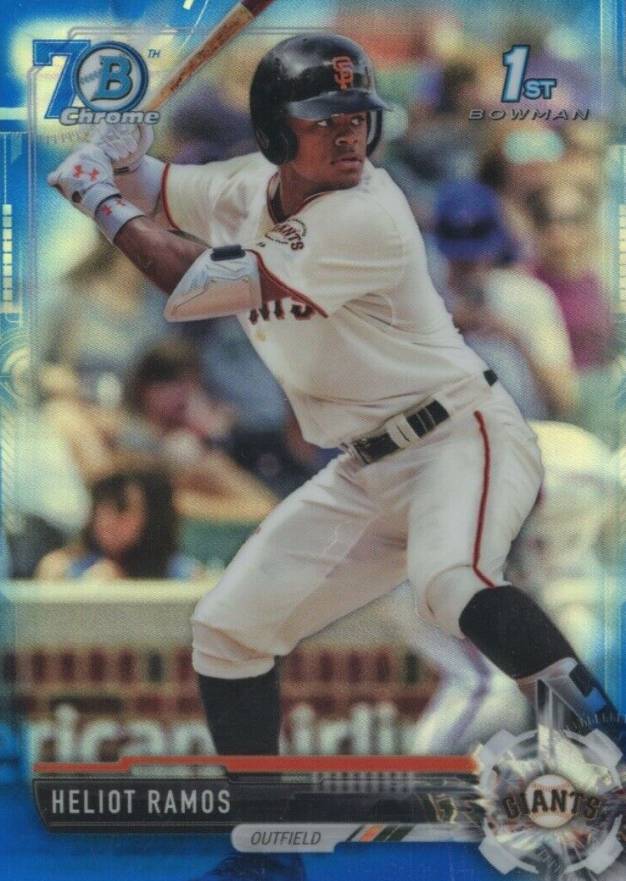 2017 Bowman Draft Heliot Ramos #BDC12 Baseball Card