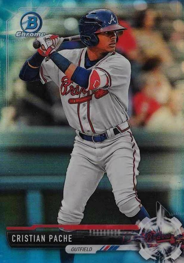 2017 Bowman Draft Cristian Pache #BDC40 Baseball Card