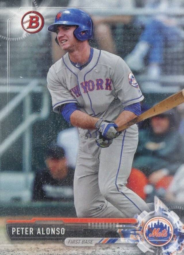 2017 Bowman Draft Peter Alonso #BD83 Baseball Card